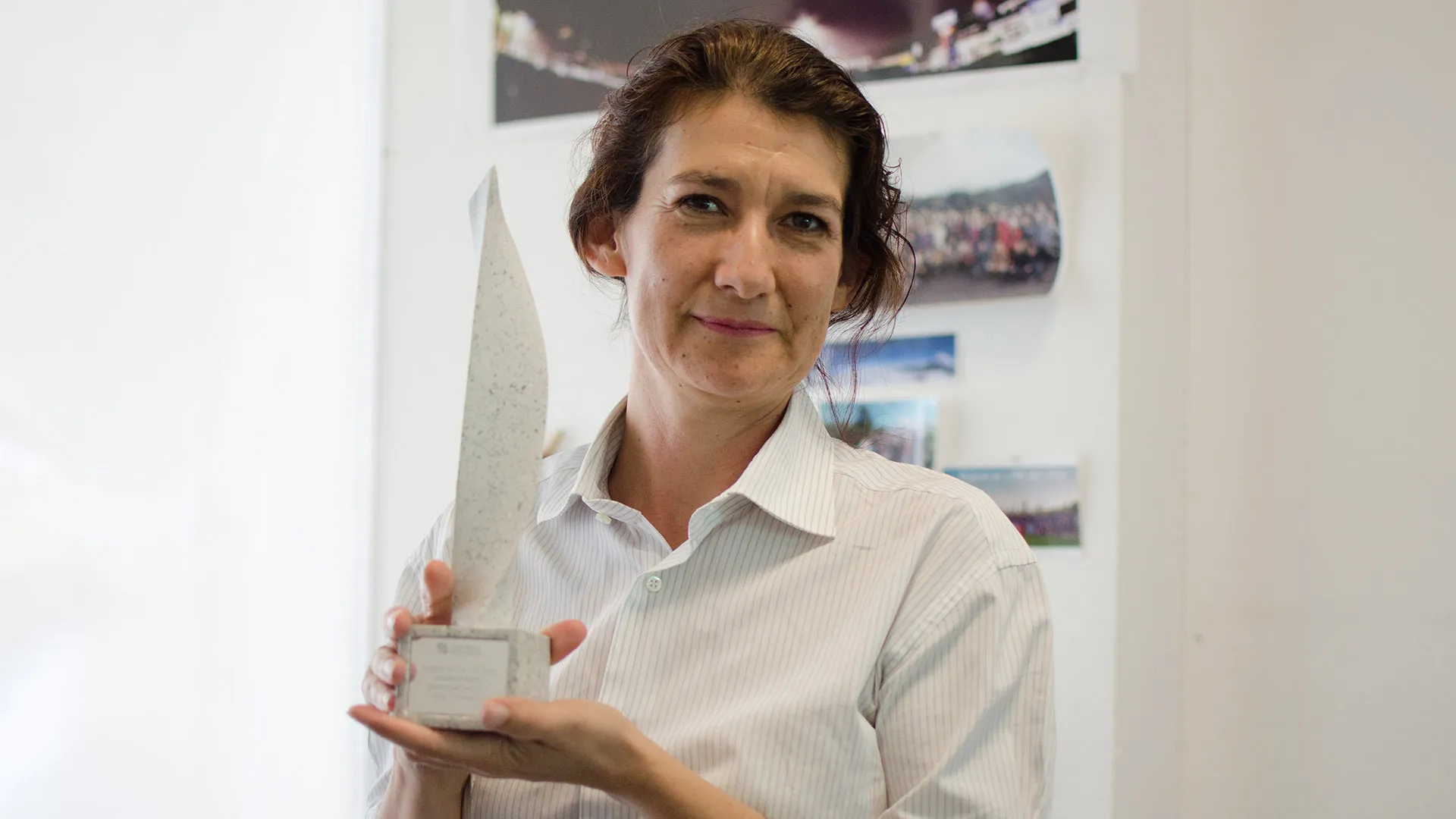 Adriana Martínez, ganadora del premio Mujer Tec 2019