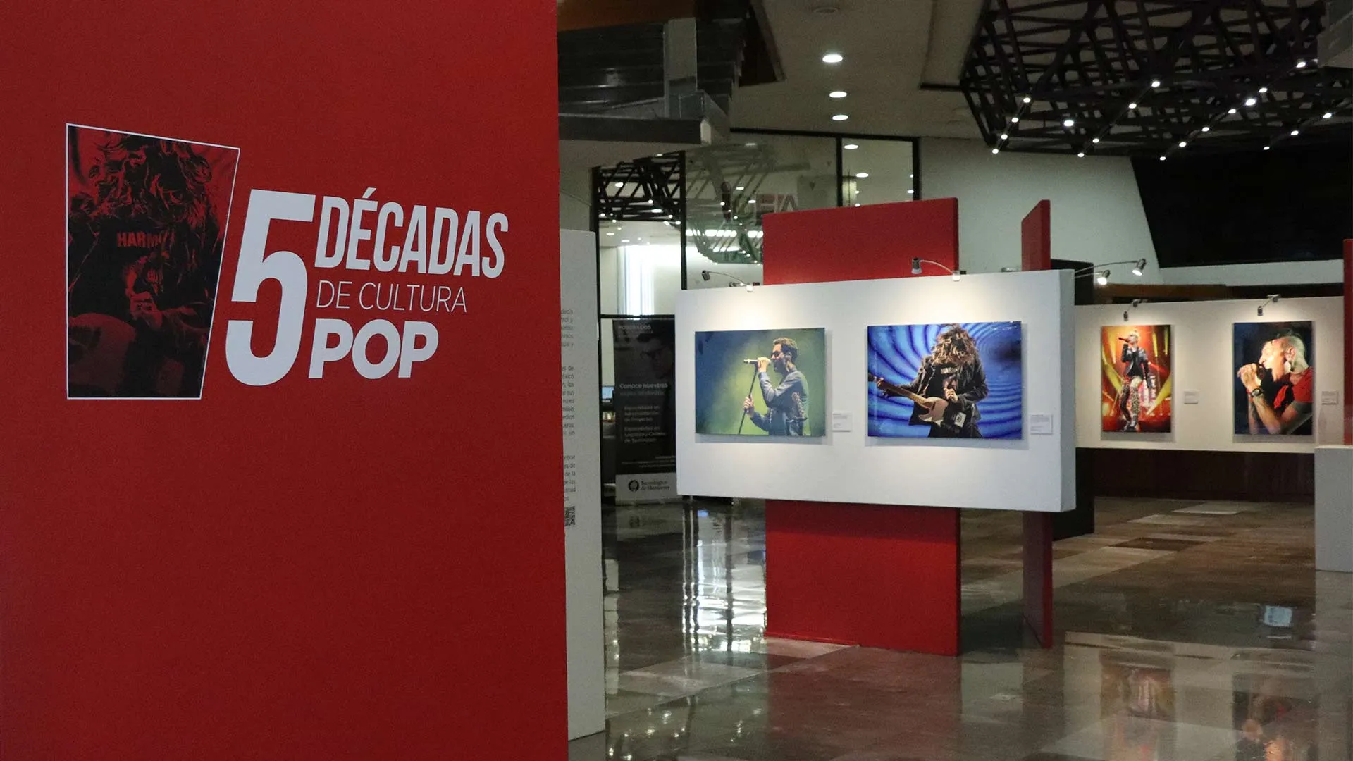 Expo 5 décadas Rollin Stone en el Tec de Monterrey 
