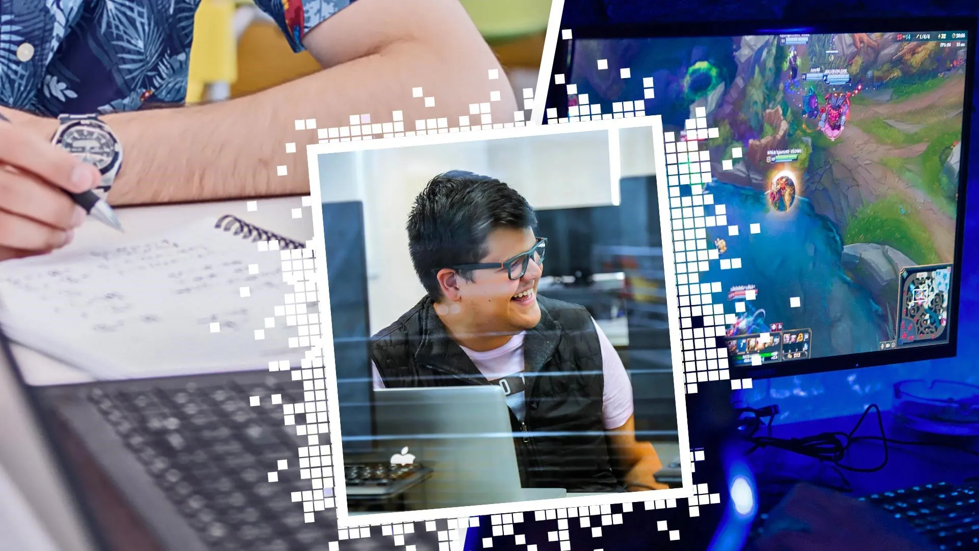 Entre los estudios y ser gamer profesional