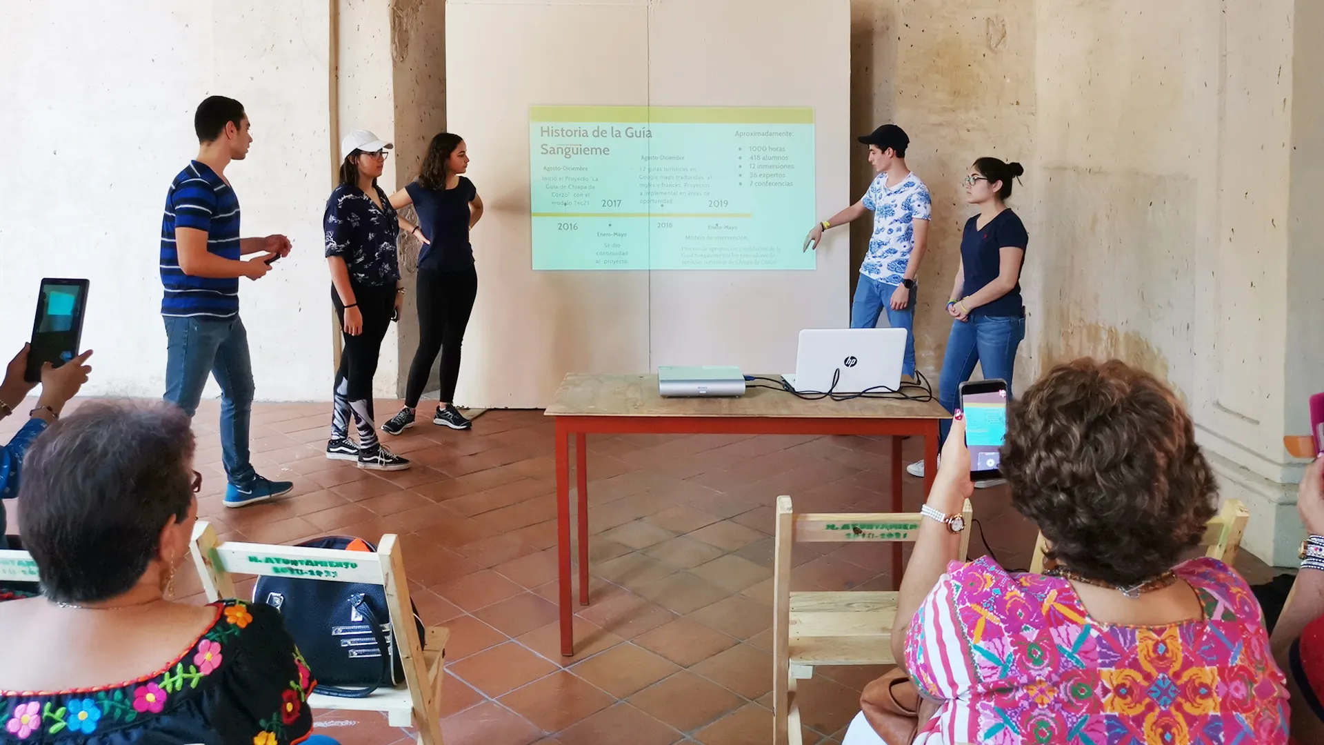 presentación de la guia sanguieme