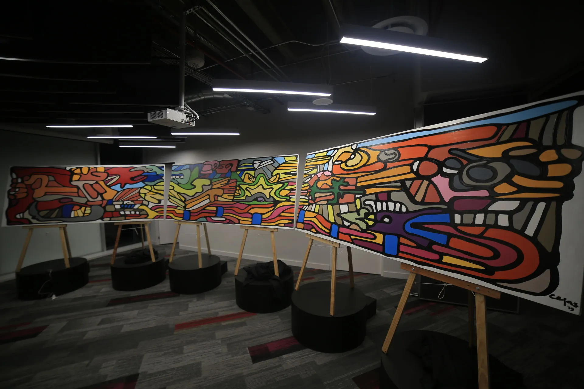 Mural Escuela de Gobierno y Transformación Pública Mixcoac