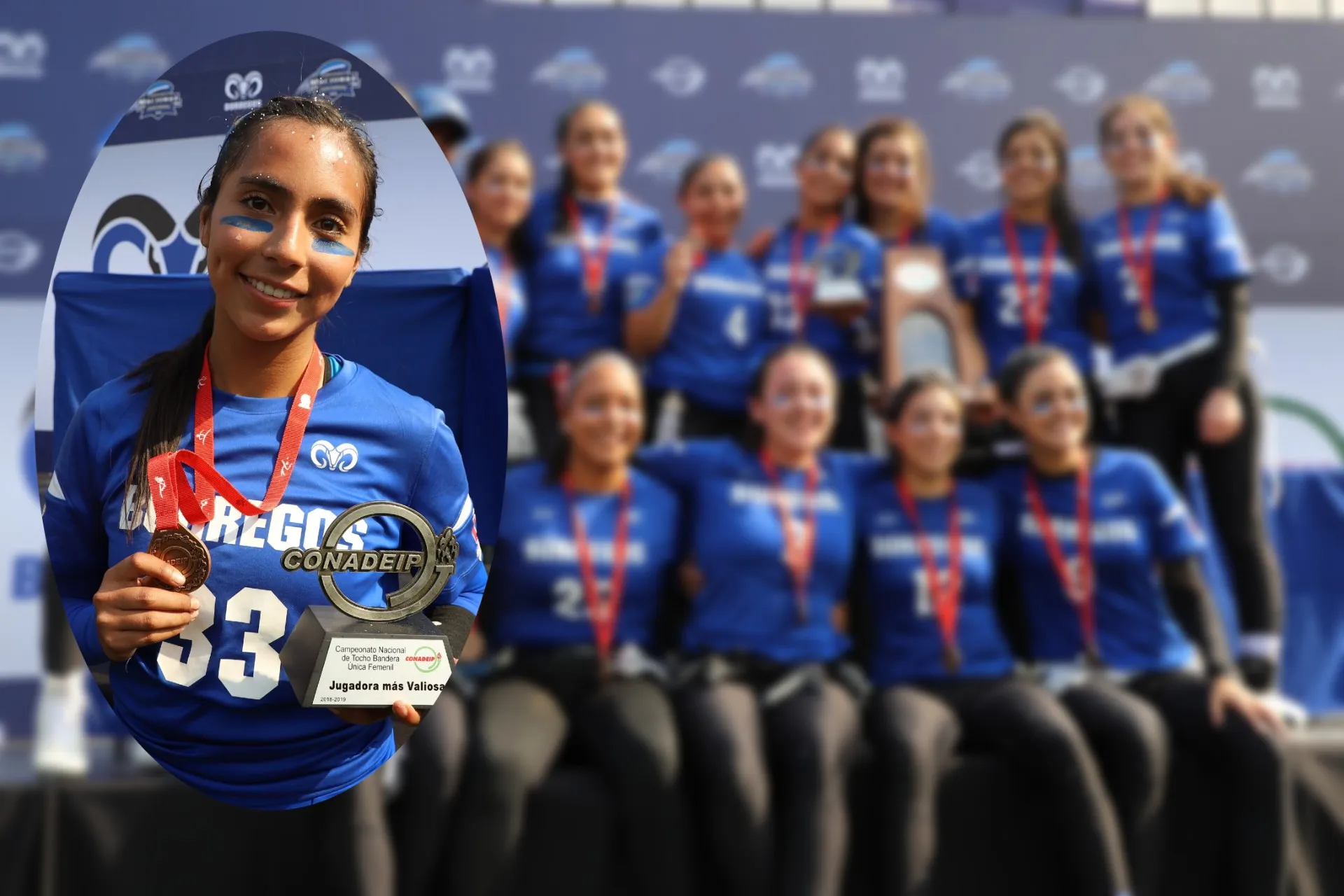 Diana Flores MVP Borregas Tocho Bandera 