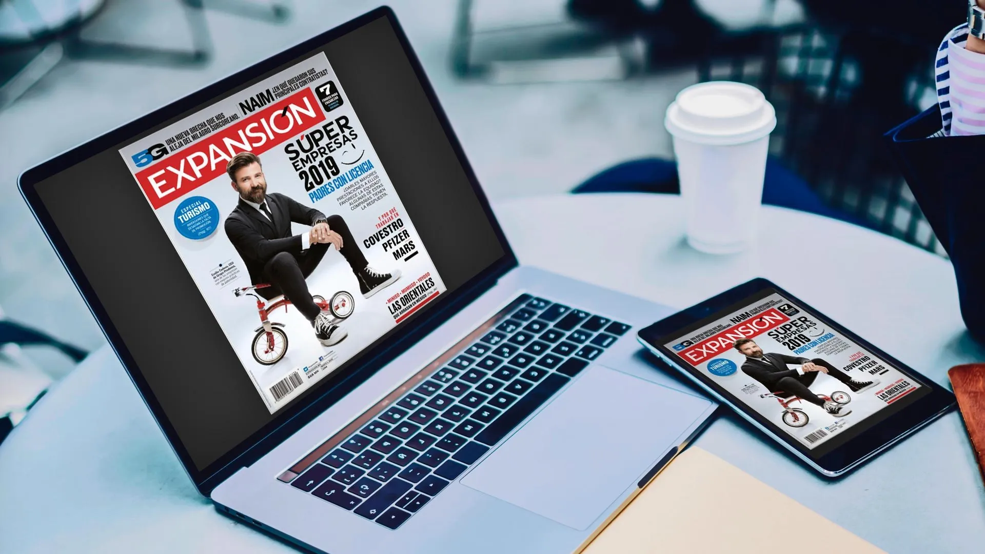 Egresado del Tec protagoniza la portada de Expansión