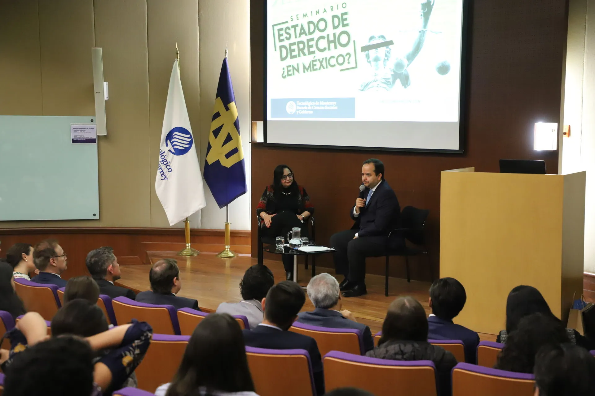 Norma Lucía Piña Alejandro Poiré Seminario Derecho 