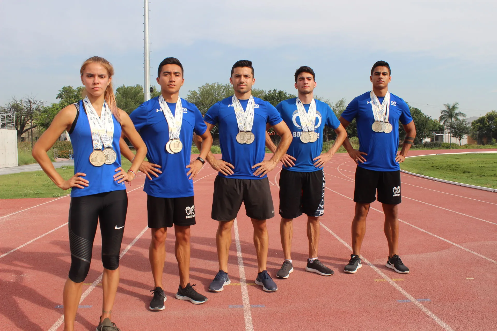 Brillan Borregos de Monterrey en el Atletismo nacional 