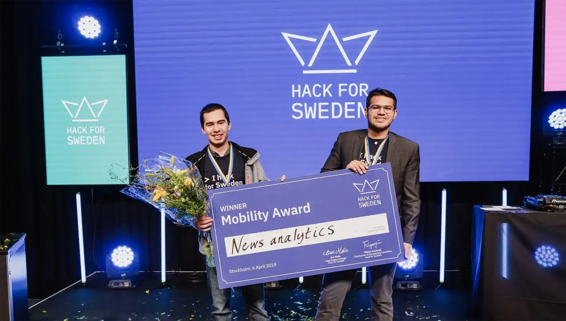 Estudiantes del Tec obtienen el primer lugar en competencia en Suecia