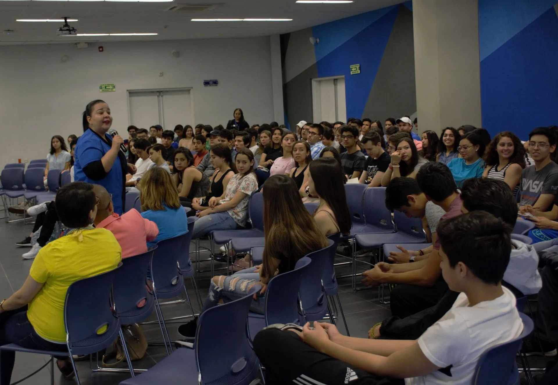 Plática sobre prevención contra el cáncer