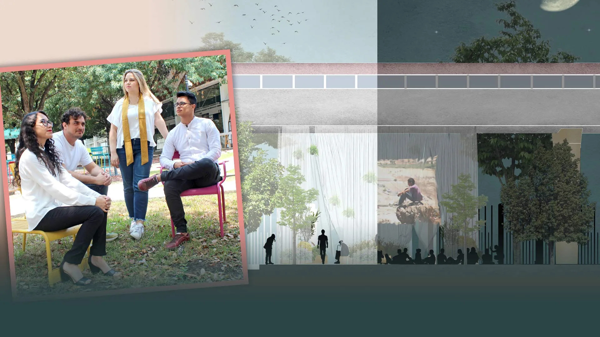 Premian arquitectura de jóvenes del Tec por dar respiro a la ciudad