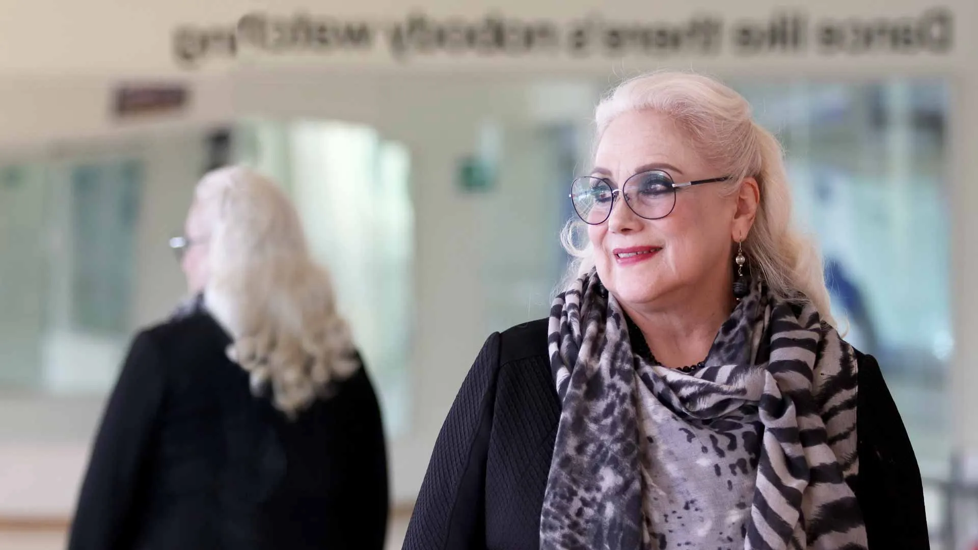 Irma Millán en aulas de danza del campus Hidalgo