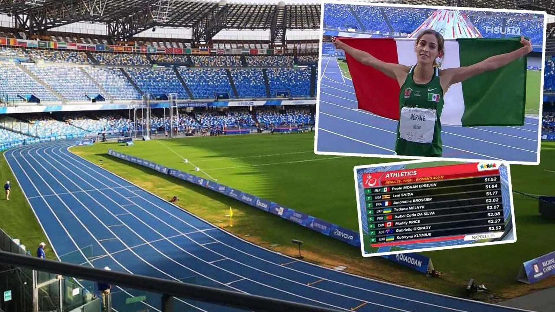 Gold for Mexico! Paola Morán takes the podium at the World University Games