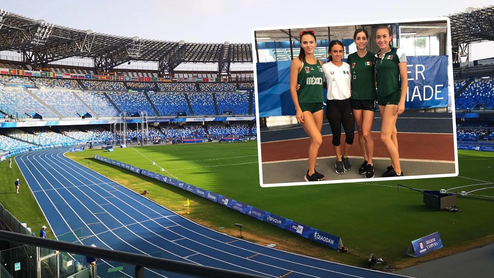 Las velocistas mexicanas lograron medalla de plata en la Universiada Mundial