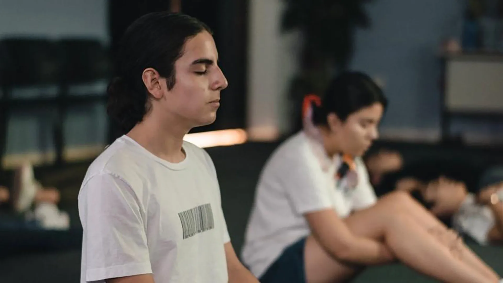 Alumnos meditación