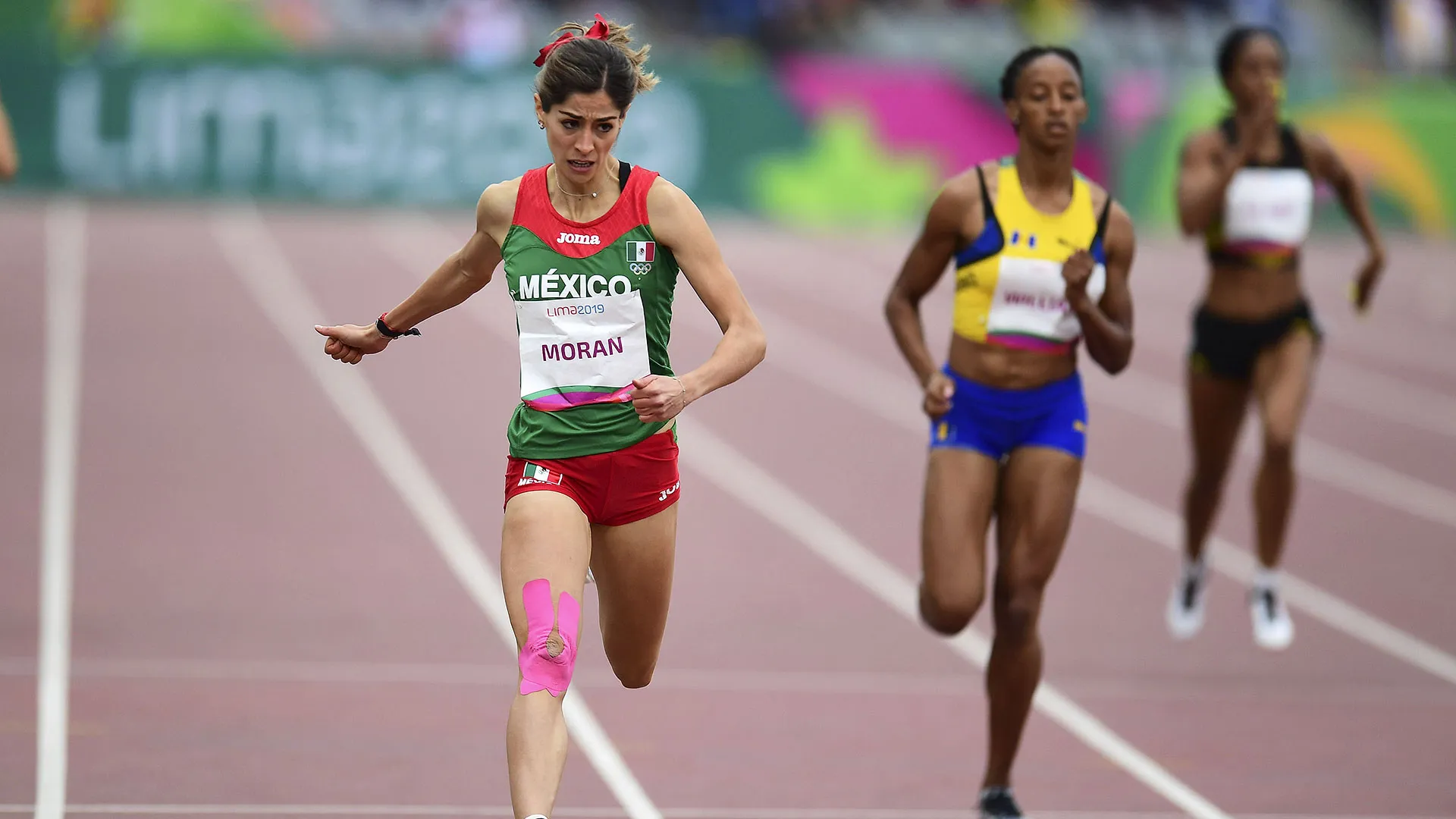 Paola Morán en la semifinal de los Panamericanos 