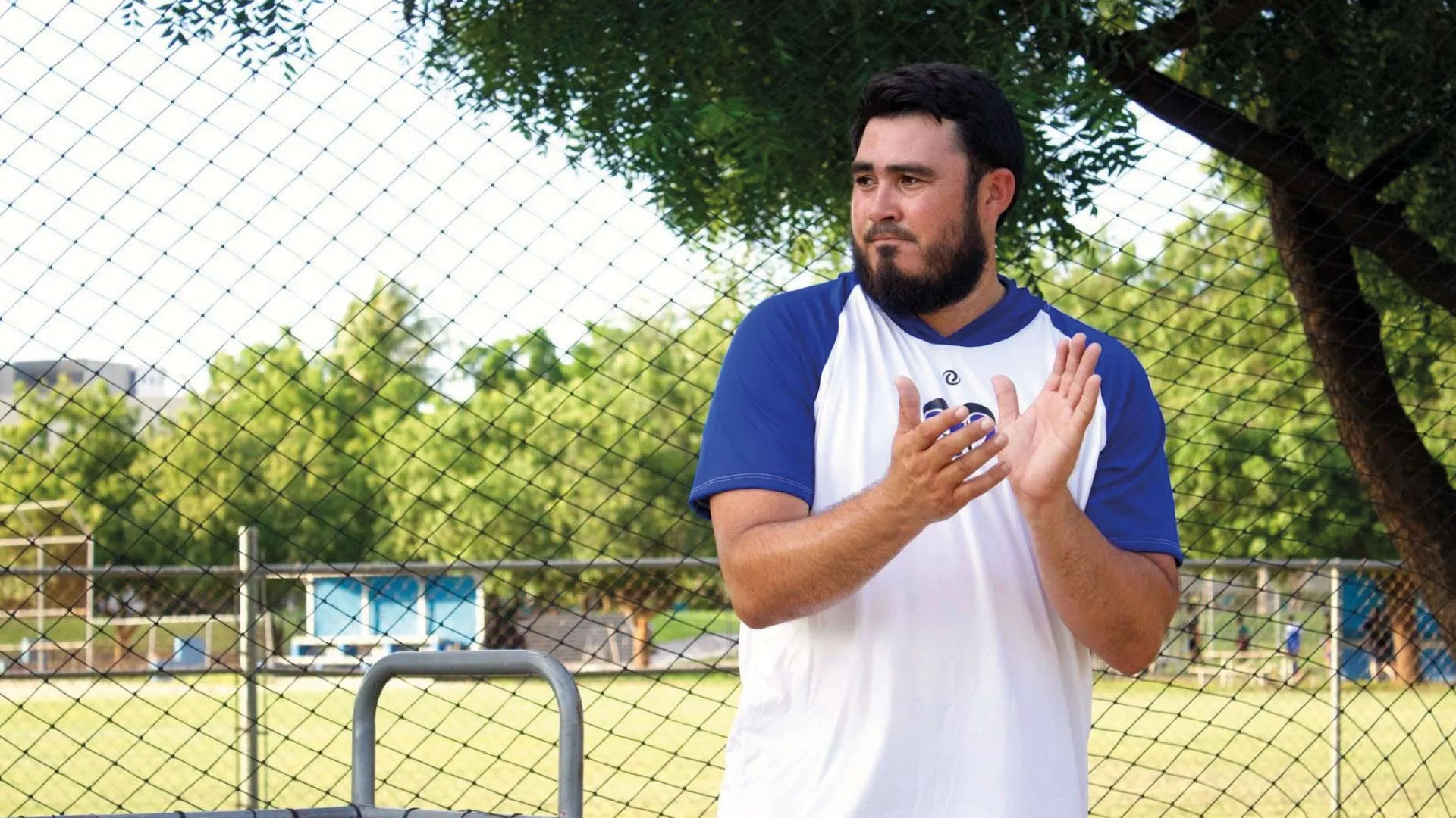 David León, entrenador en campus Sinaloa
