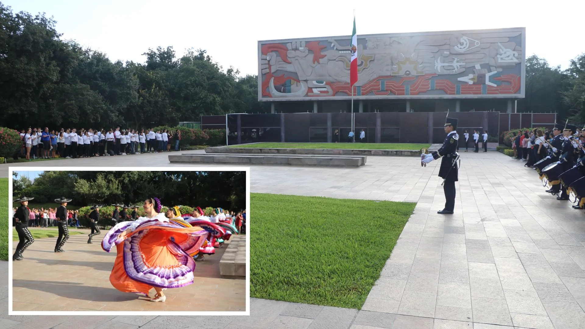 Conmemoran el Día de la Independencia en el campus Monterrey