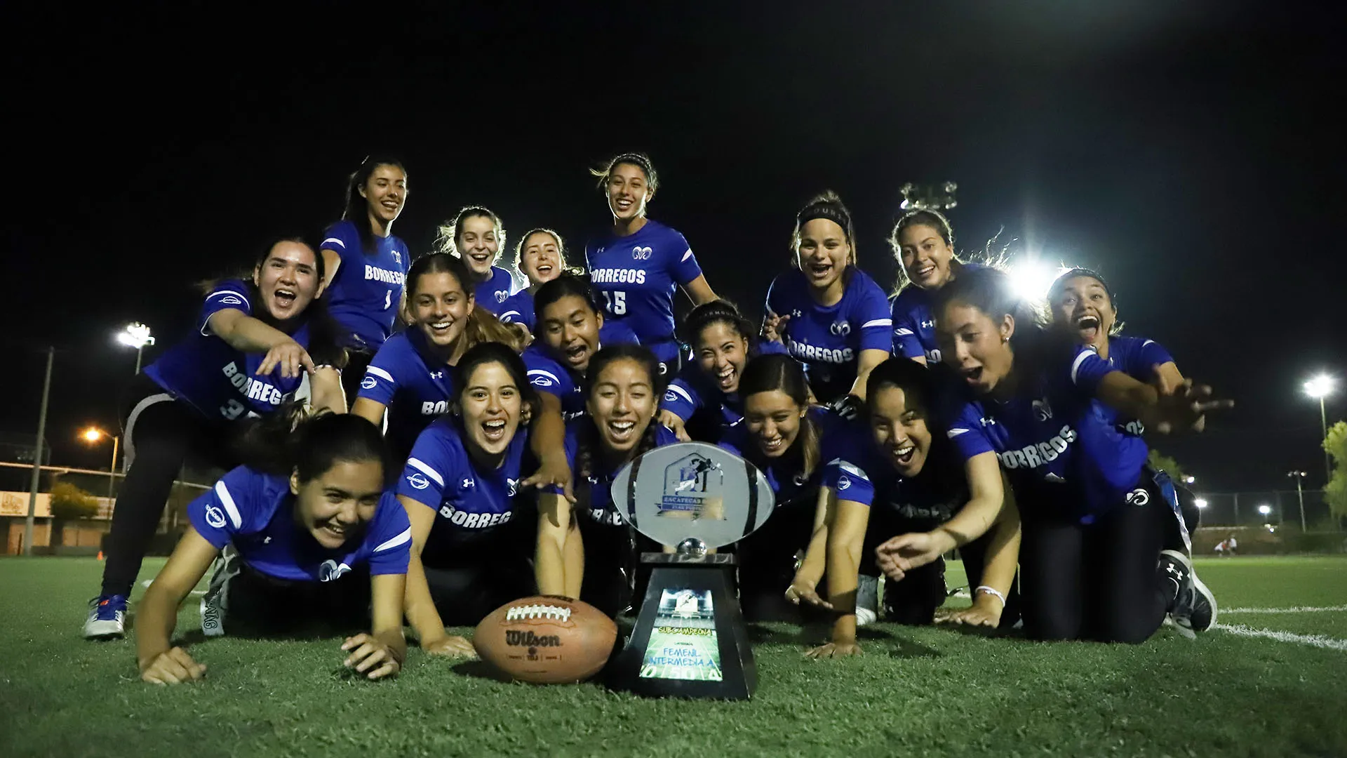 Borregas de plata en el Zacatecas Bowl