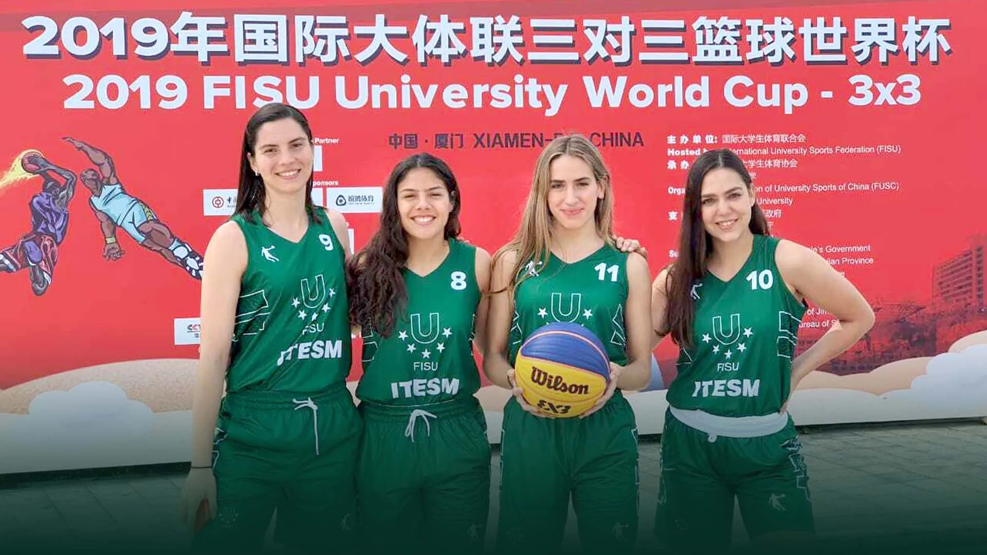 Borregas del campus Monterrey representan a México en China, donde competirán en el torneo 3x3