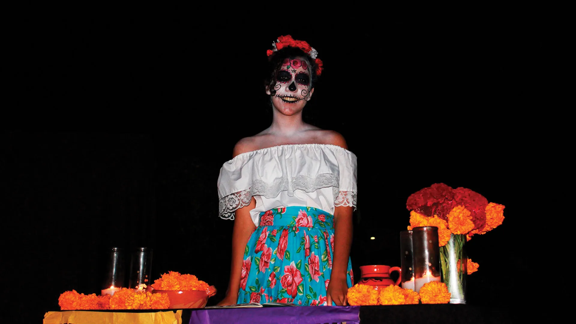 Omeyocán, celebración del día de muertos en campus Cuernavaca
