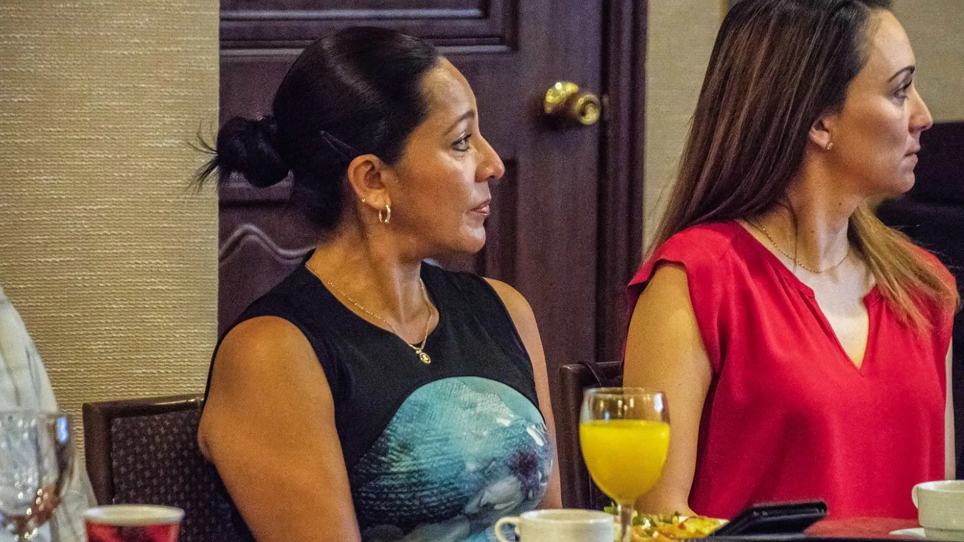 Graciela en el evento de Líderes del Mañana