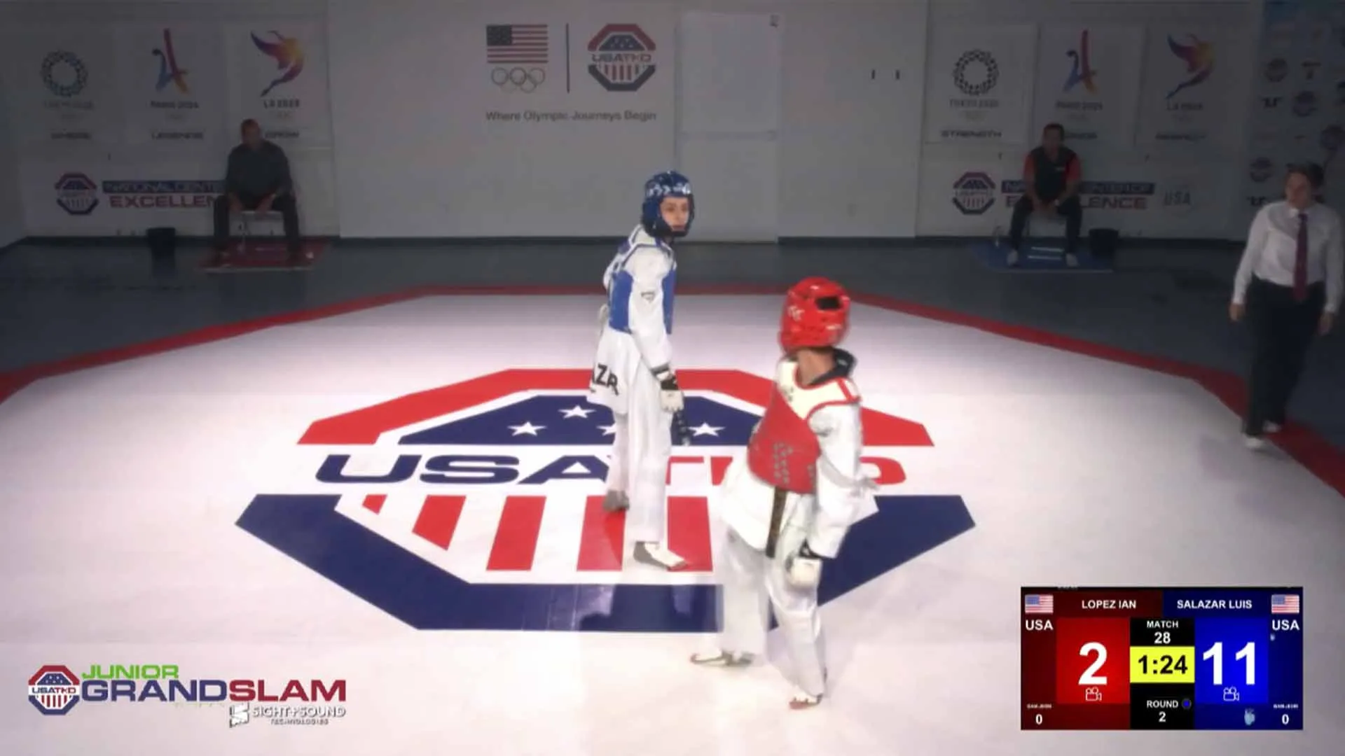 Luis Salazar en Grand Slam