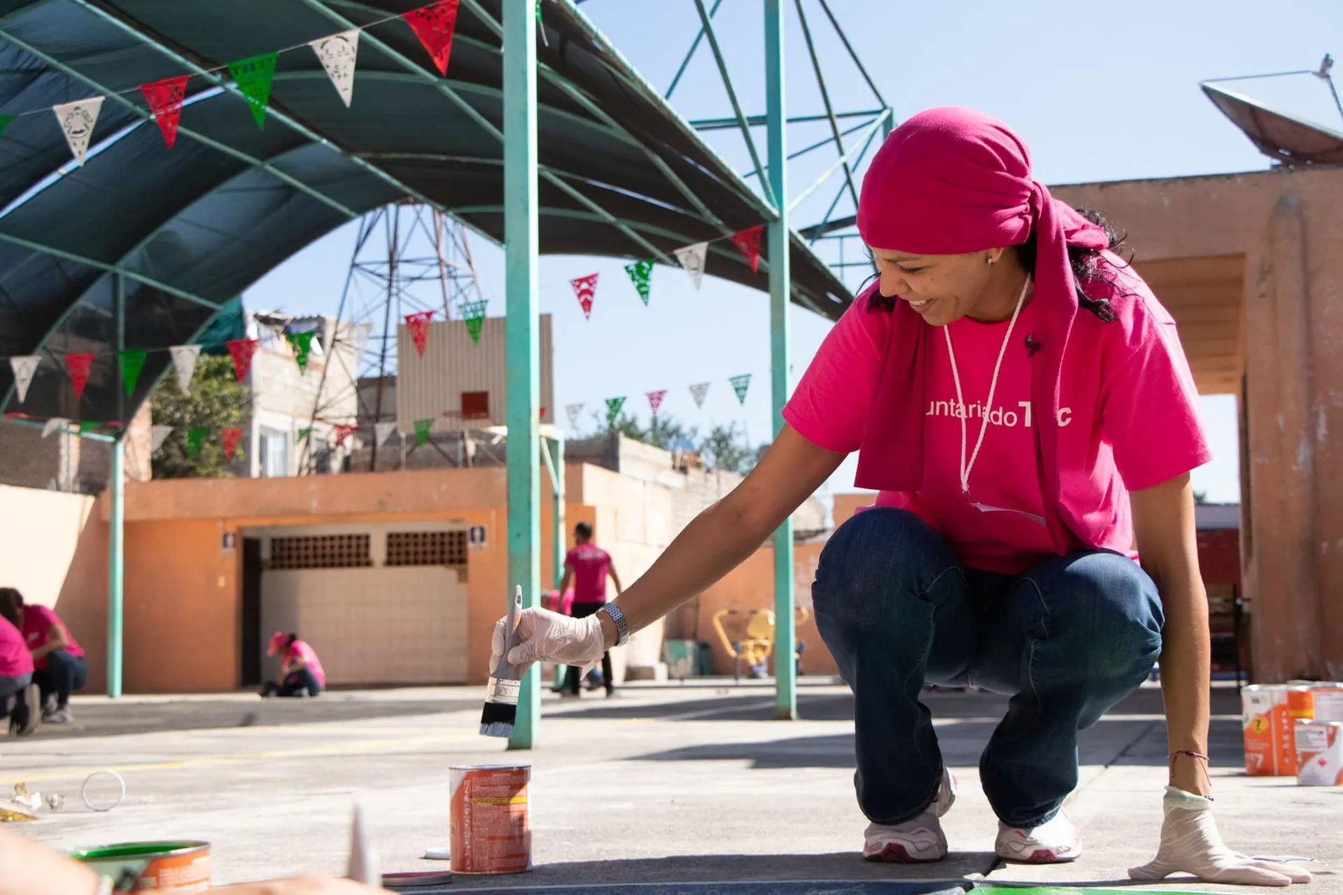 En el Día del Voluntariado la comunidad Tec beneficia a 2 escuelas públicas