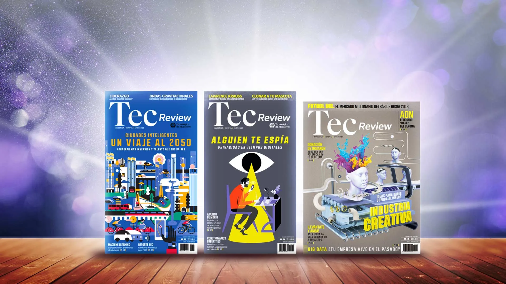 Oro, plata y bronce a Tec Review en lo mejor de diseño en Iberoamérica