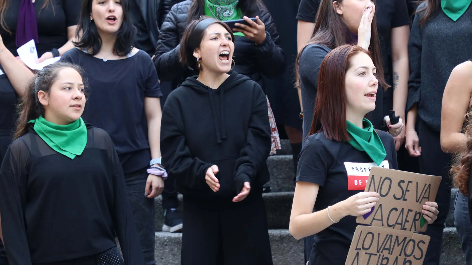 Protesta contra la violencia de género 