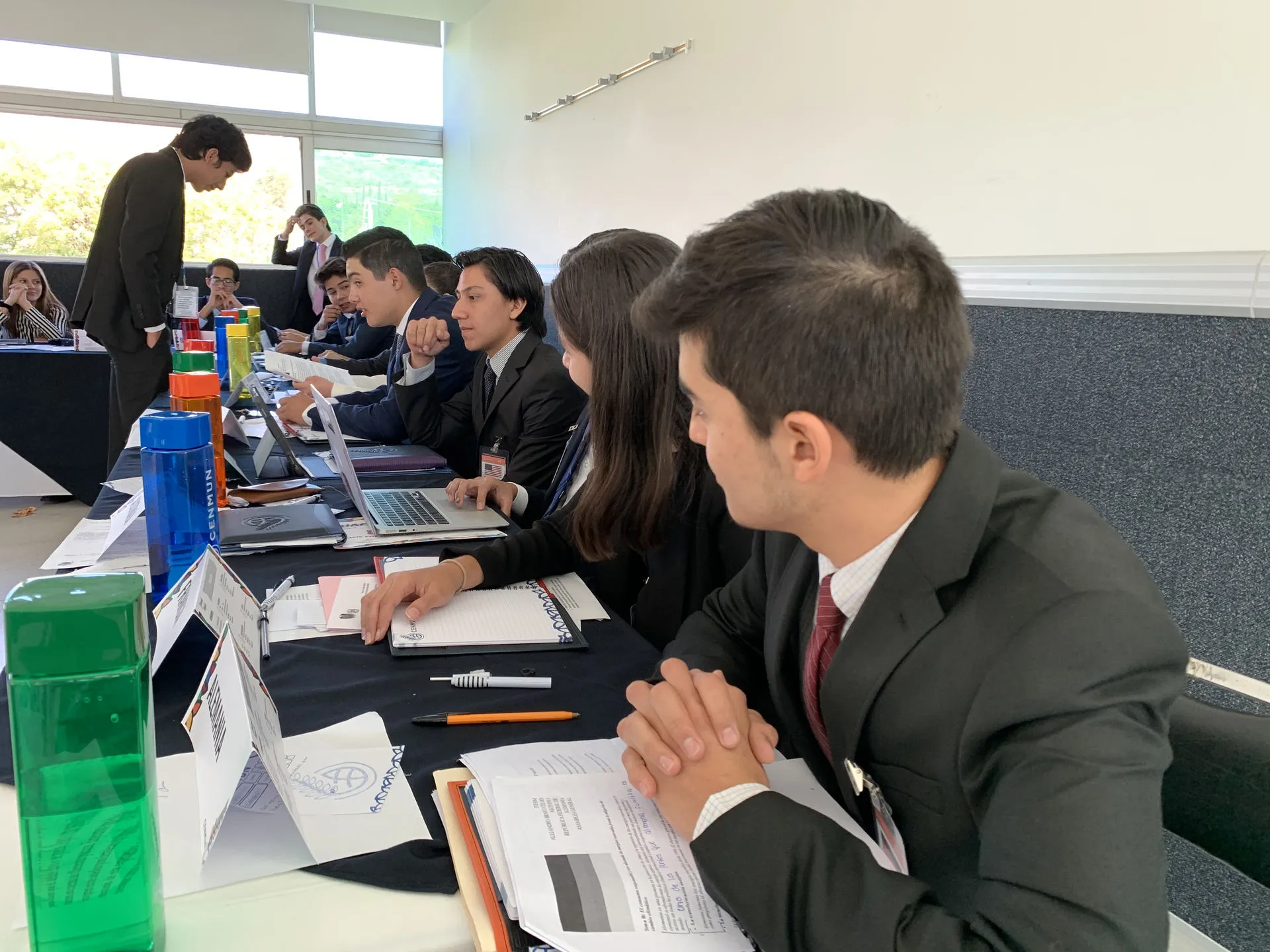 Alumnos de PrepaTec Campus Irapuato en CENMUN