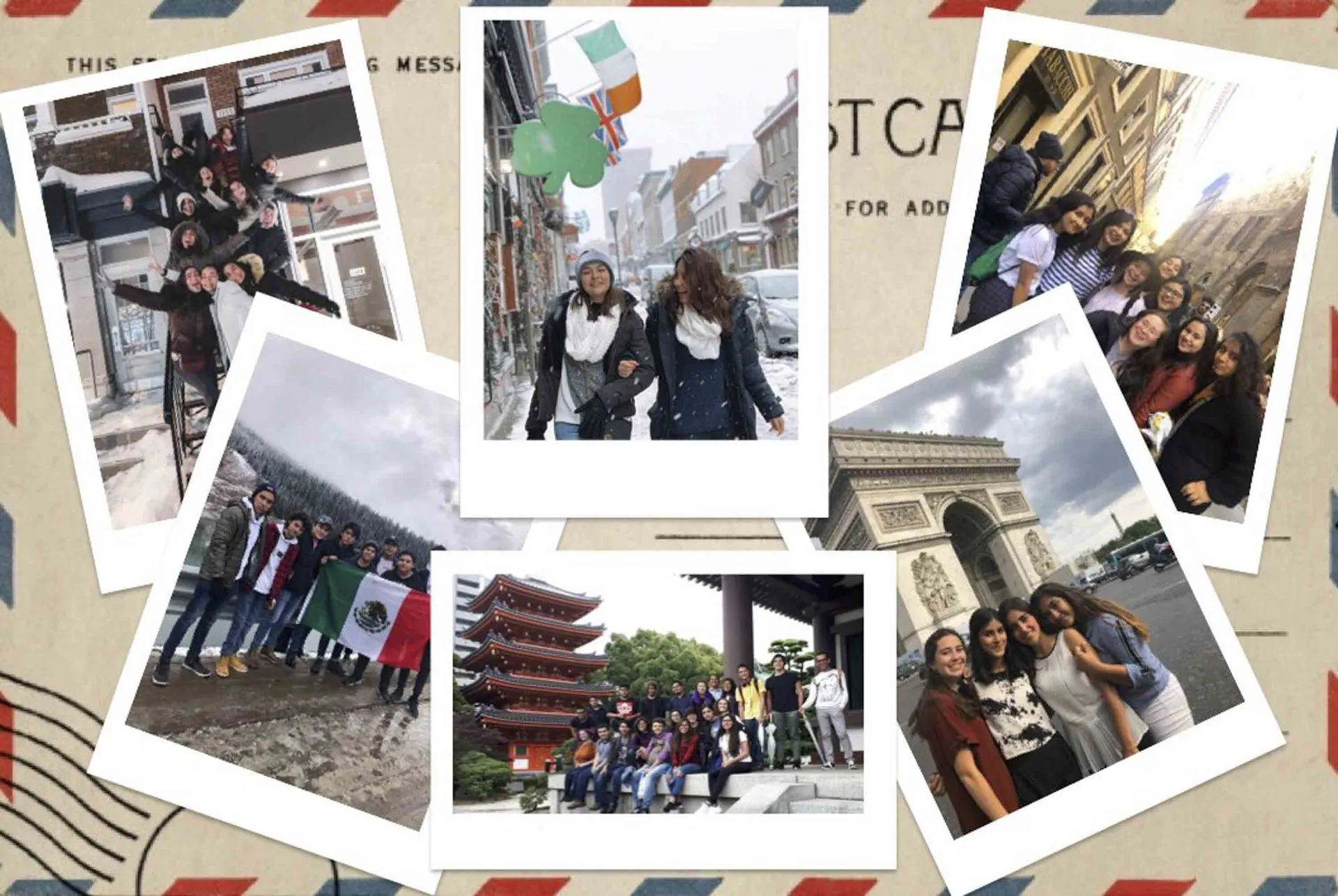 collage de las experiencias internacionales de alumnos de prepatec sinaloa