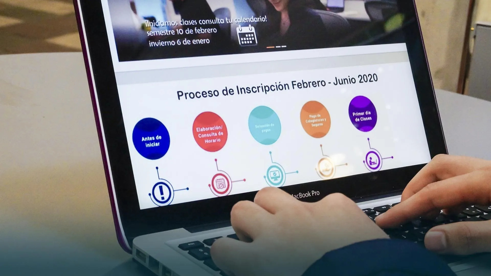 ¡Listo el proceso de inscripciones del semestre febrero-junio 2020!