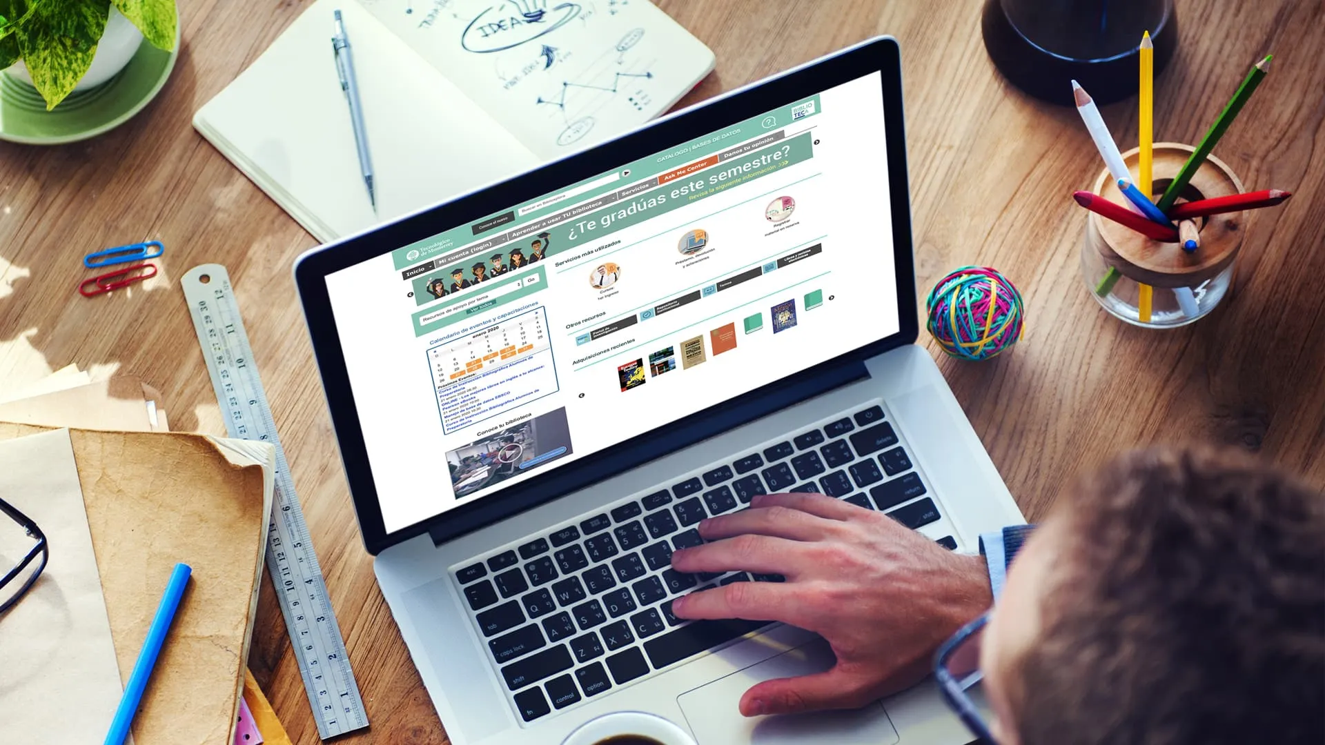 Biblioteca digital la información a un clic de distancia