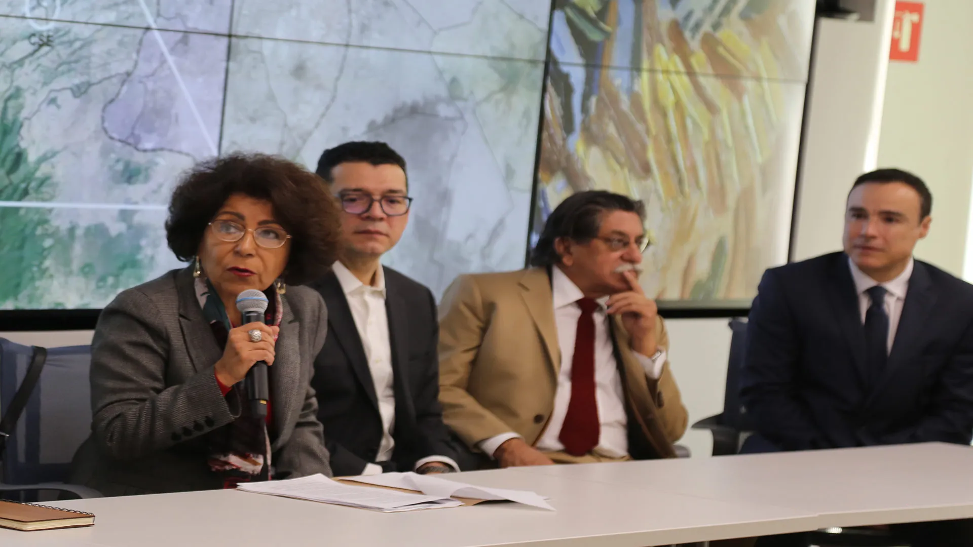 Alcaldesa de Tlalpan en reunión de Red de Espacios Comunes 