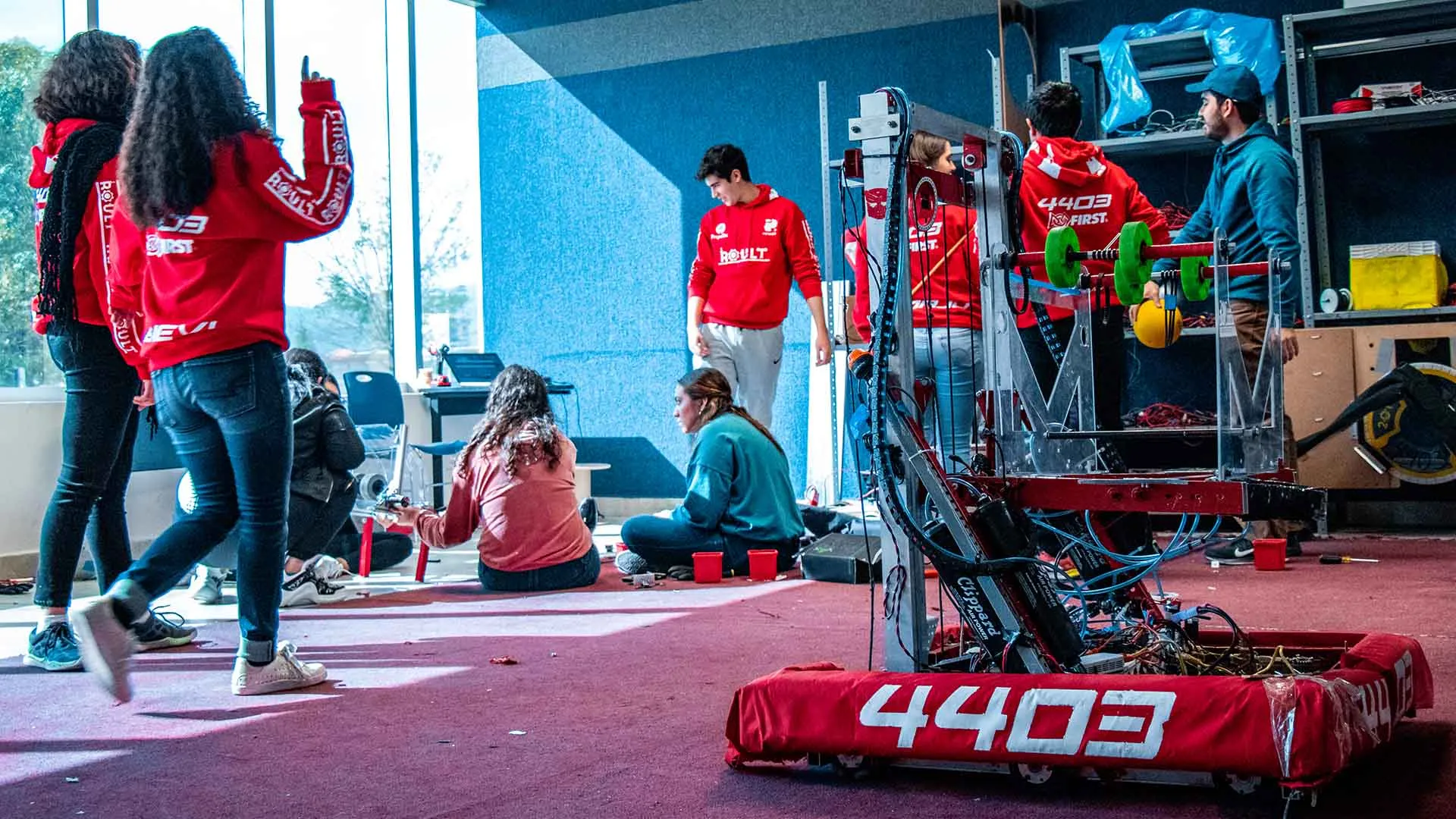 Roult 4403 equipo de robótica de PrepaTec en Laguna