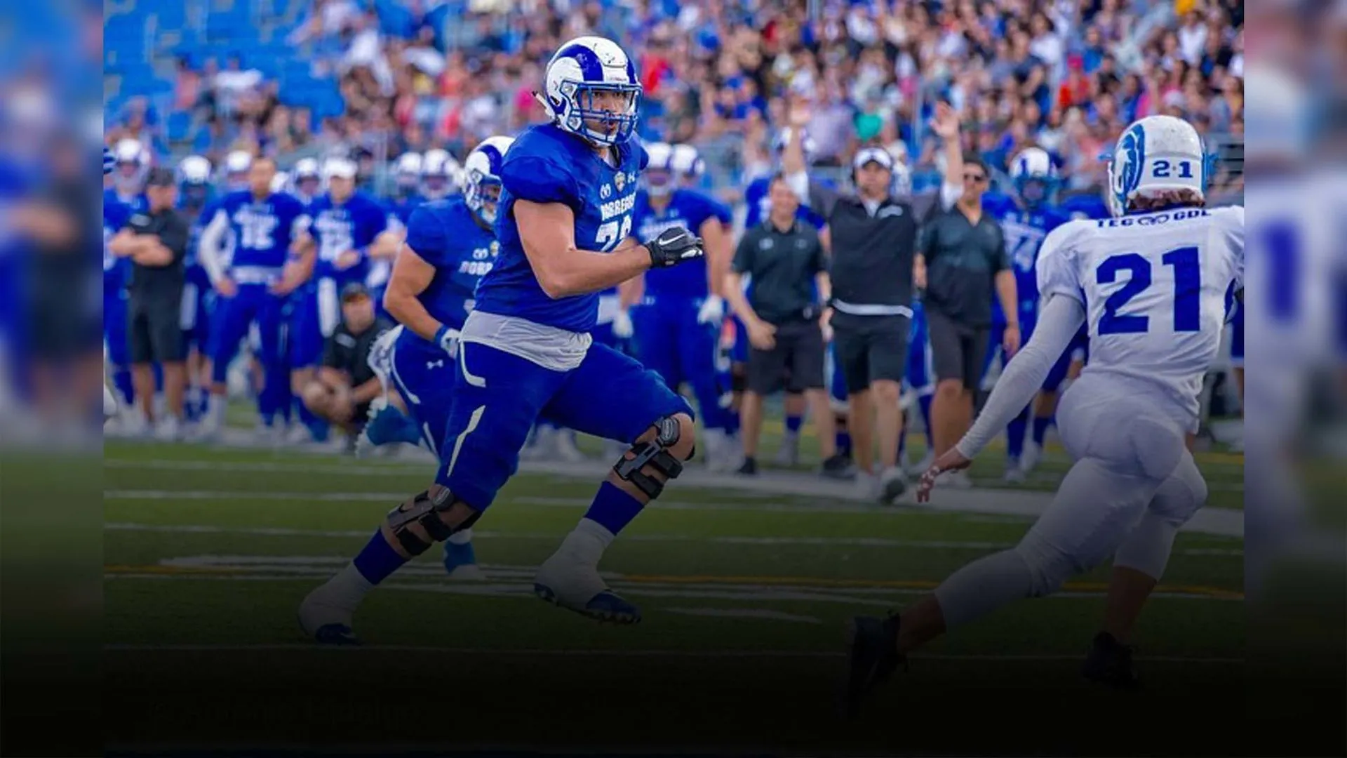 Está Borrego del Tec cerca de la NFL