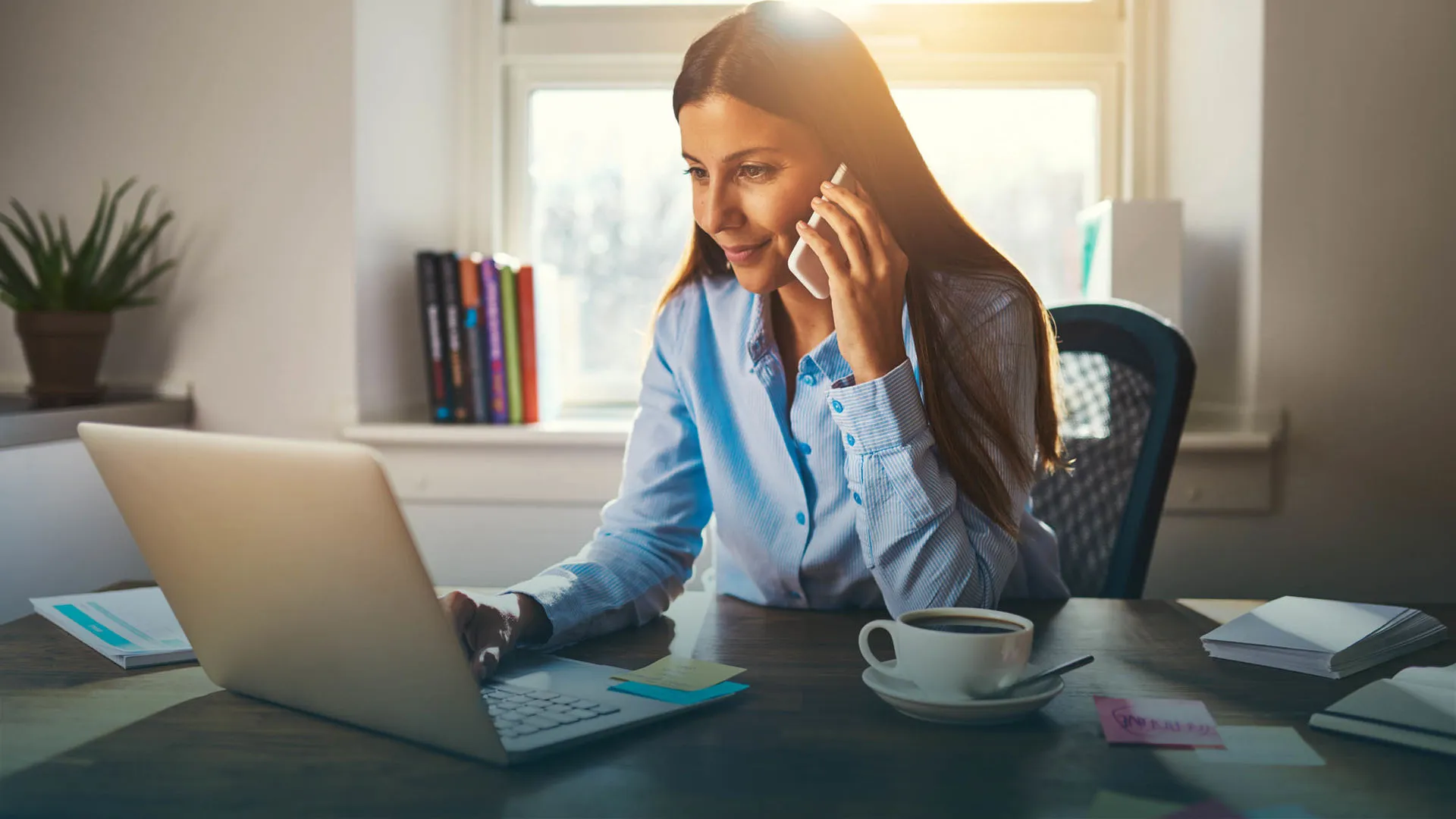 Foto portada trabajo en equipo home office