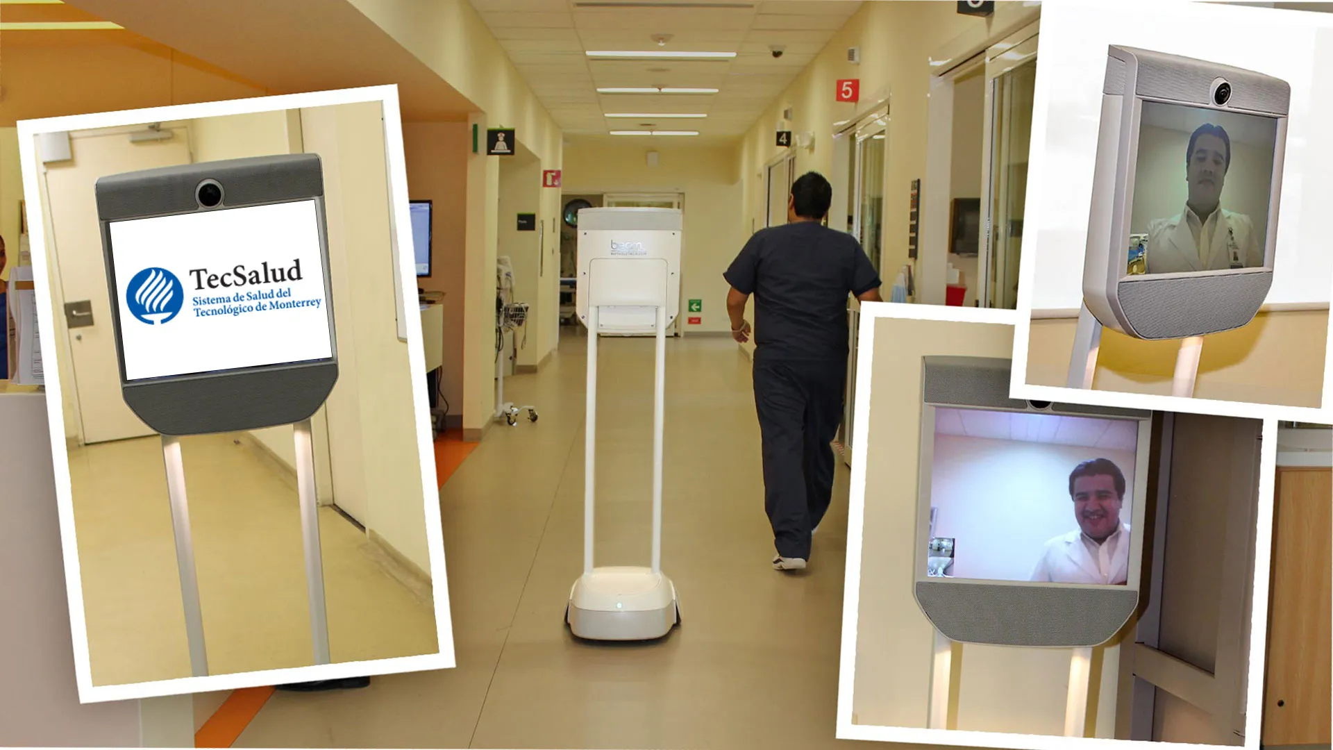 Technology v COVID-19: TecSalud is using a robot to treat patients
