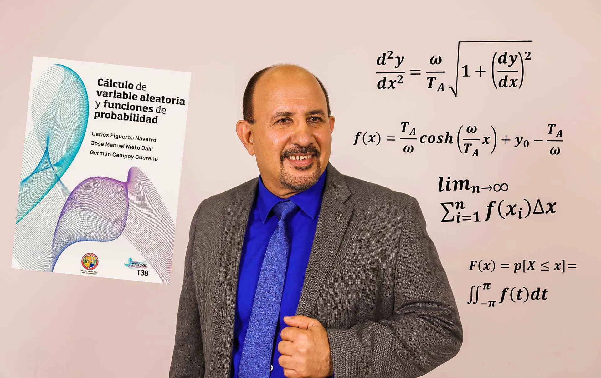 Profesor del Tec autor de libro de cálculo en Amazon