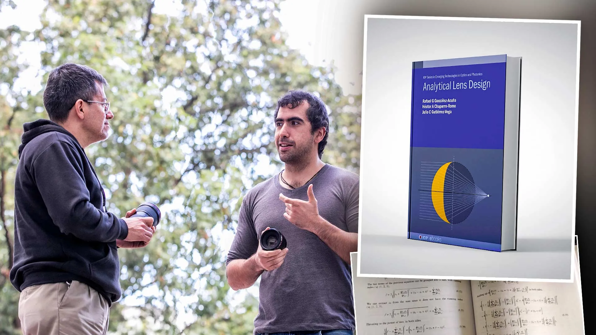 Alumno del Tec publica libro científico con solución a temas ópticos