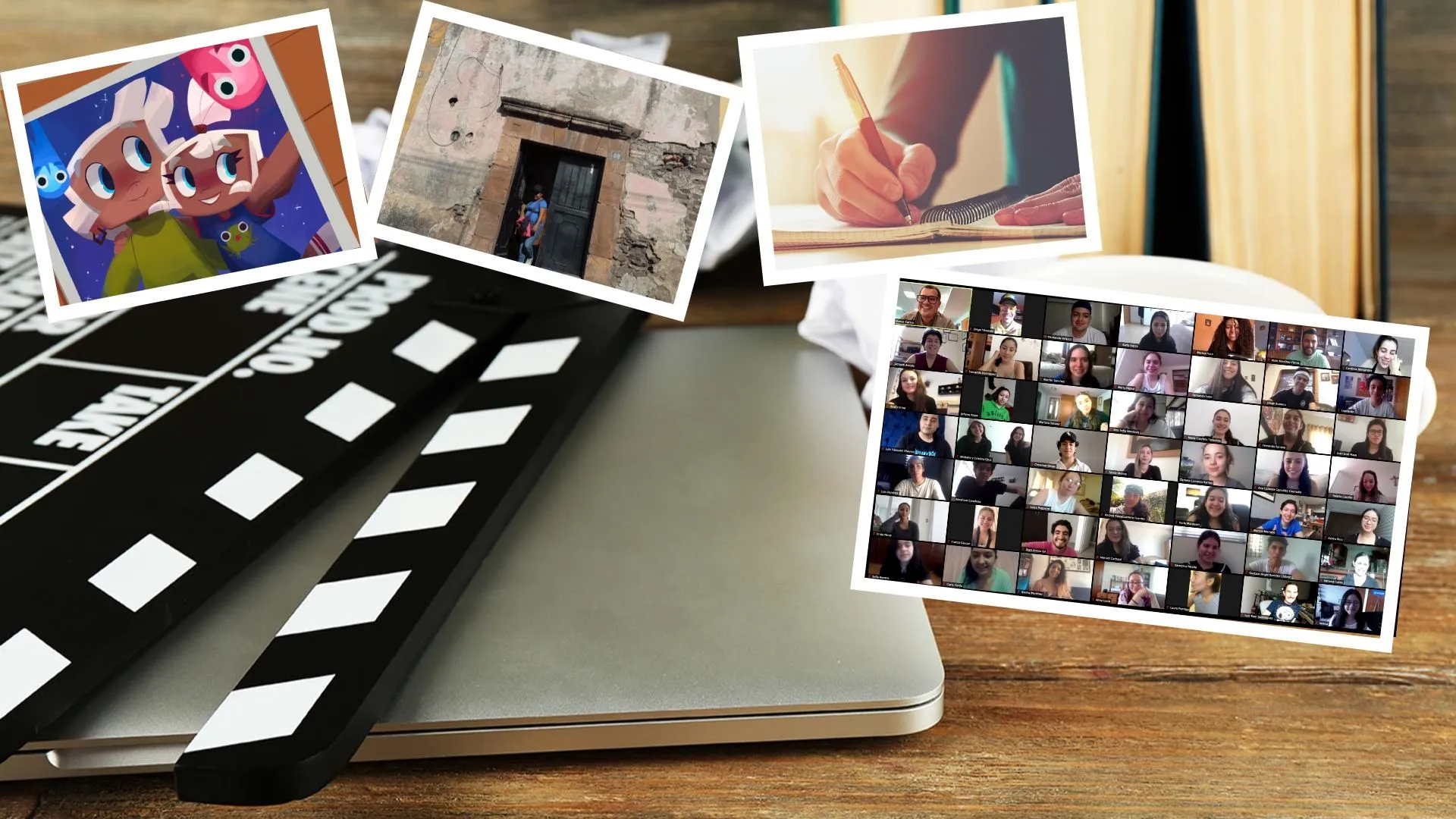 Imágenes de trabajos ganadores del Festival de Cine y el Concurso de Creación literaria del Tec de Monterrey 2020