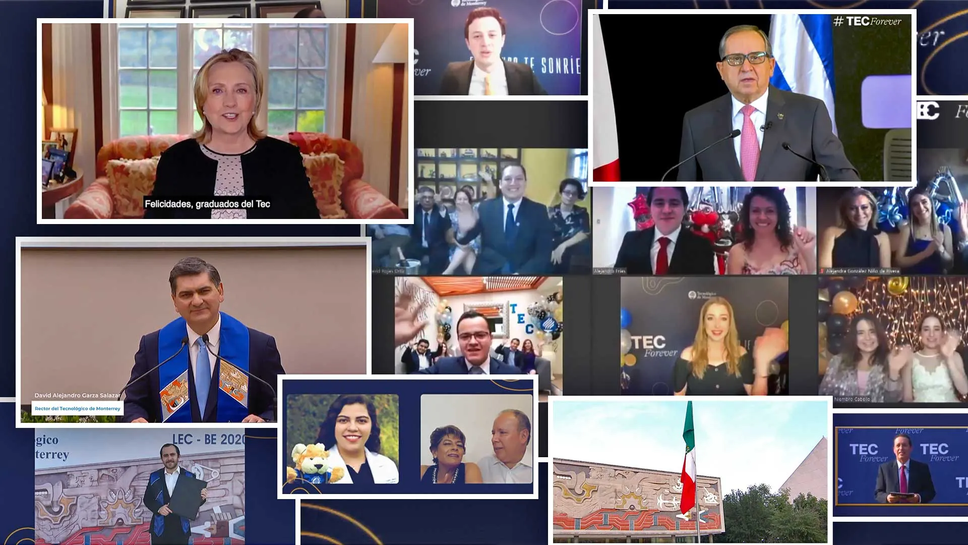 Hillary Clinton to Tec graduates: we’re counting on the class of 2020