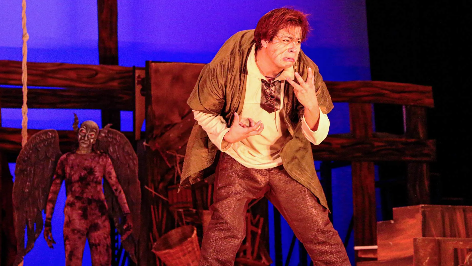 Puesta en escena de la novela de Victor Hugo , Nuestra Señora en París