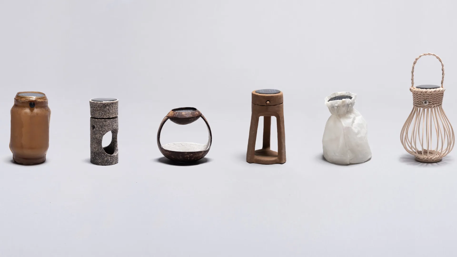 Lámparas creadas por estudiantes