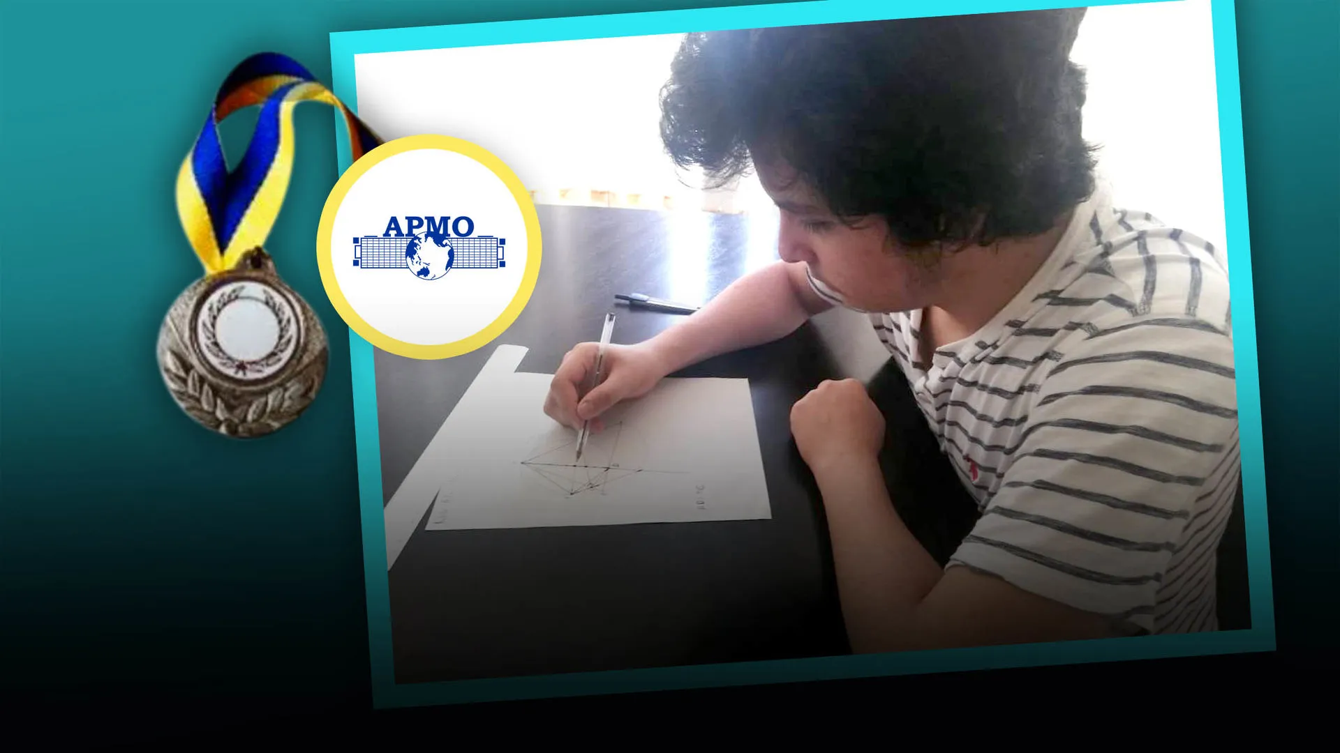 Pablo Valeriano, ganador plata Asian Pacific Mathematics Olympiad 2020