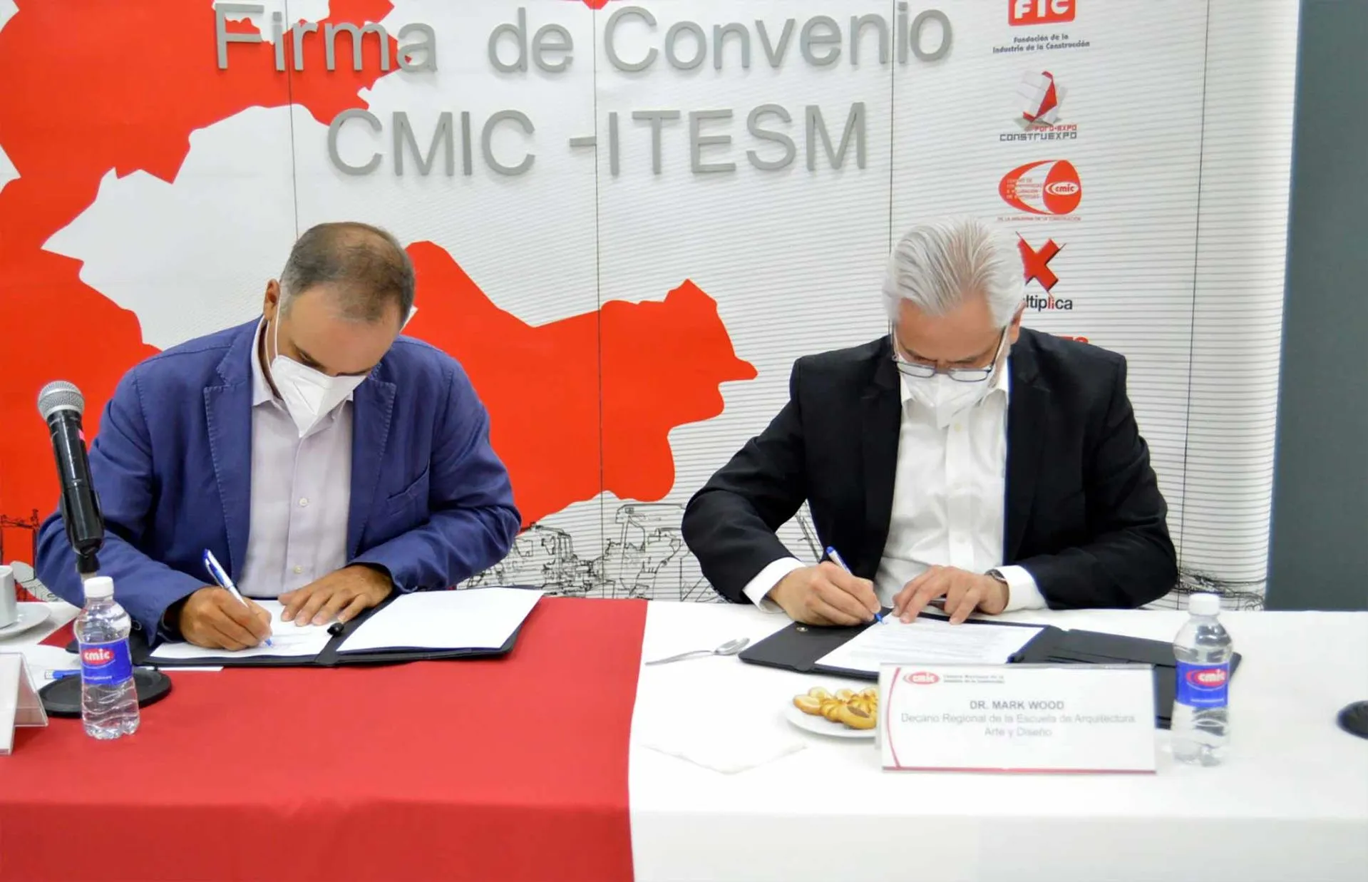 Camara de Construccion y Tec firman convenio para desarollo de capital humano