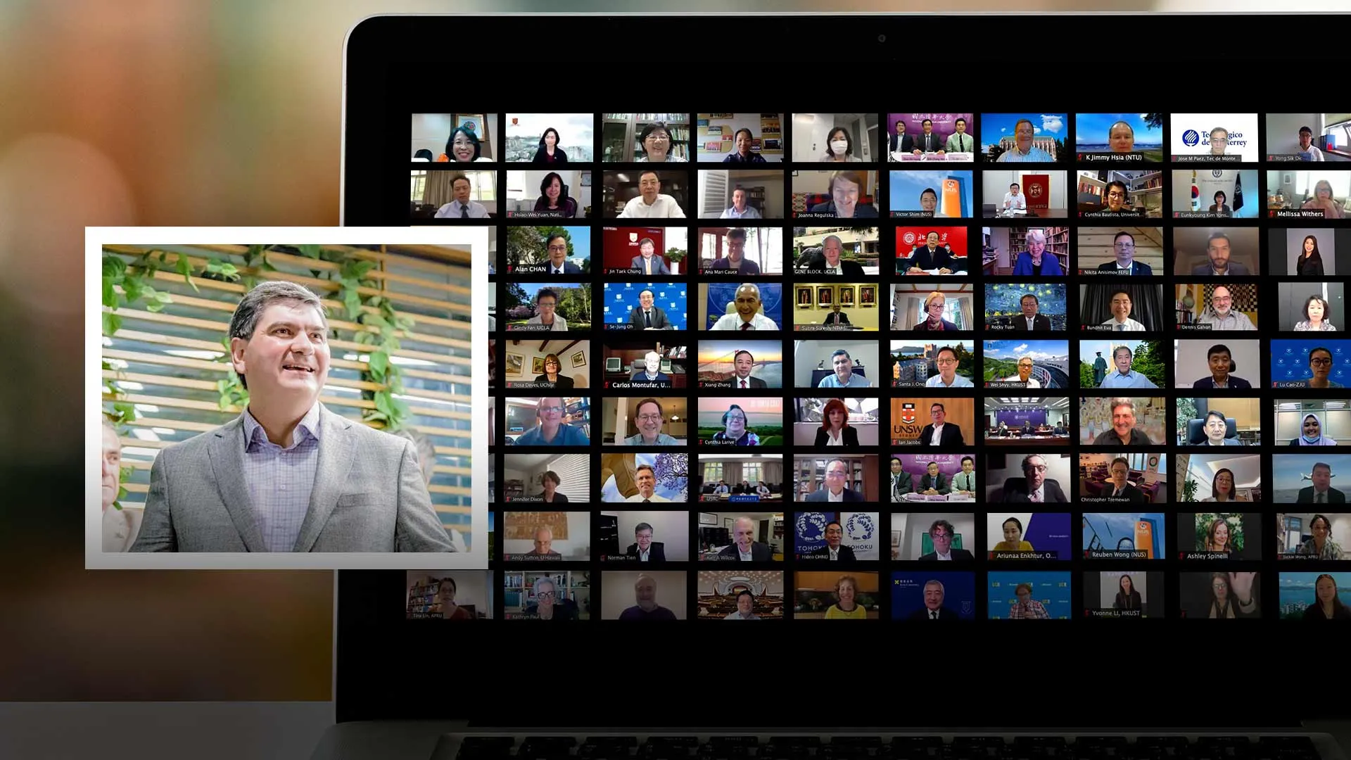 Tec shares COVID experience with rectors from the Pacific Rim