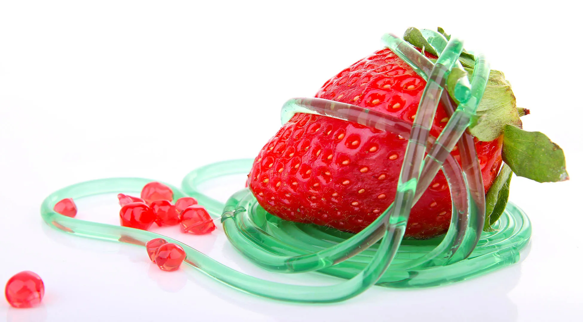 Prototipo con la fruta fresa