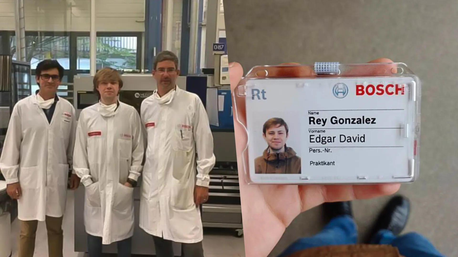 Estudiante realiza prácticas en el extranjero