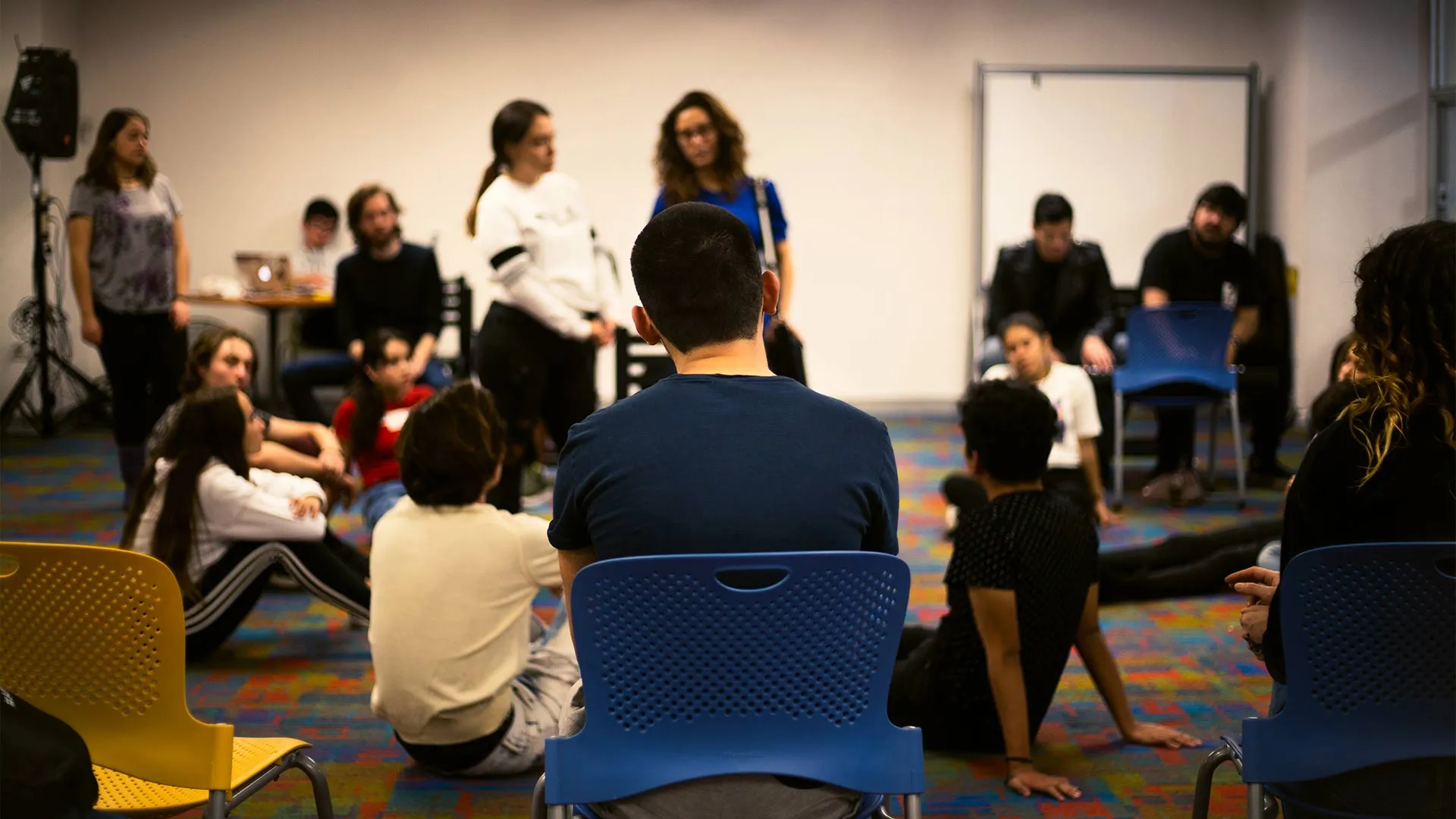 Estudiantes de la Compañía de Teatro de CCM