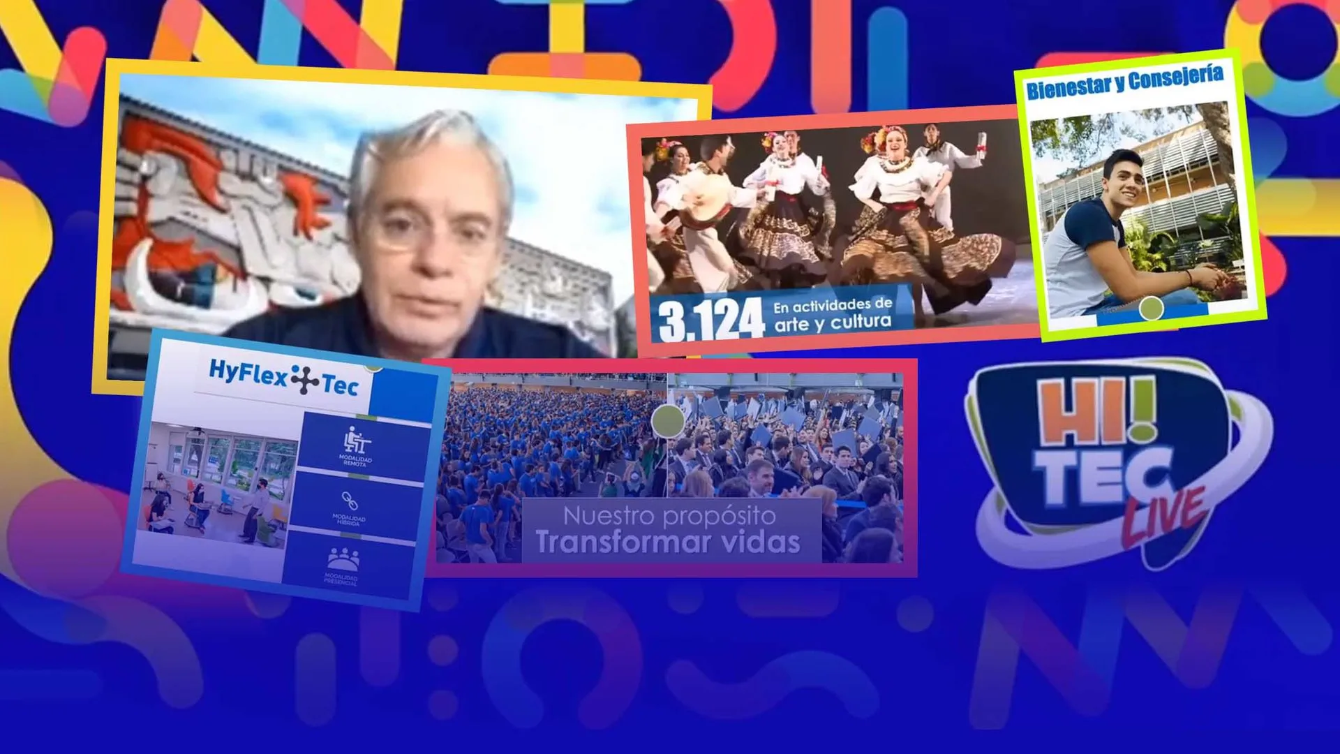 Da bienvenida a alumnos de nuevo ingreso en Hi!Tec Live 2020