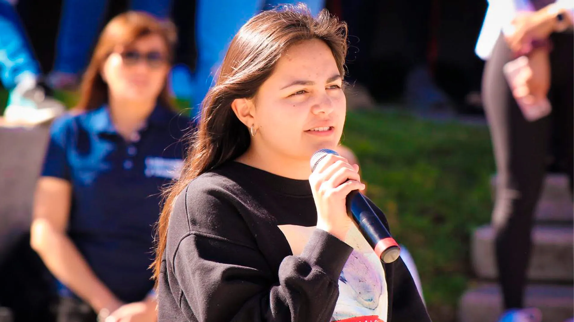 Cosette es parte del movimiento Girl Up de la ONU
